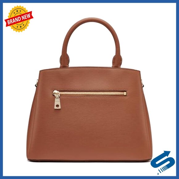Kate Spade Leila Medium Triple Compartment Satchel crossbody  Medium Leather Satchel with Adjustable Strap, Triple Compartment